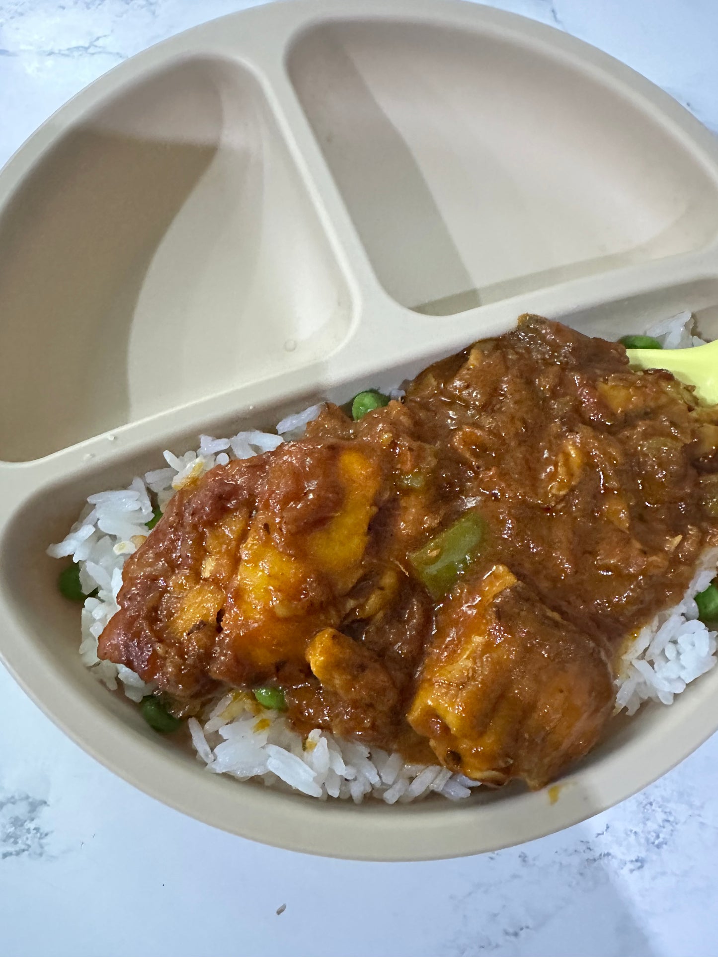 Fish Curry with Jasmine Rice
